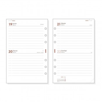 RECAMBIO AGENDA ANUAL FINOCAM 2026 R597 500 2DP