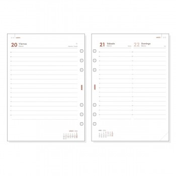 RECAMBIO AGENDA ANUAL FINOCAM 2026 R1098 1000 1DP