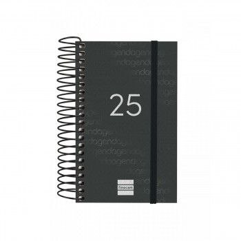 AGENDA ANUAL 2025 FINOCAM YEAR E3 79X127 1DP NEGRO