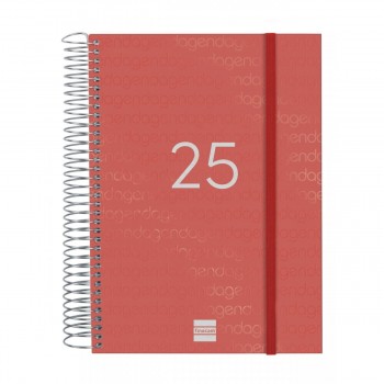 AGENDA ANUAL 2025 FINOCAM YEAR E10 155X212 1DP ROJO