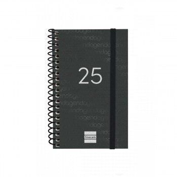 AGENDA ANUAL 2025 FINOCAM YEAR E3 79X127 SVH NEGRO