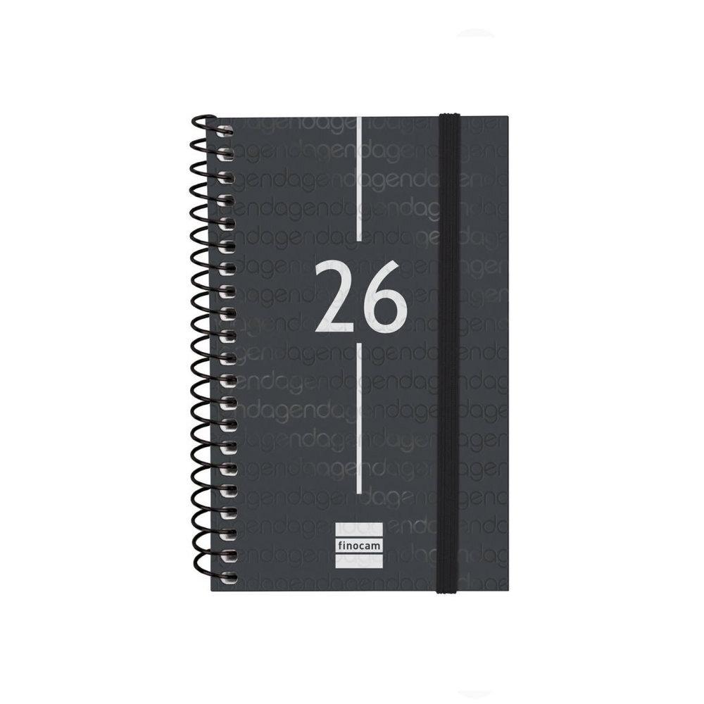 (26) AGENDA ANUAL 2026 FINOCAM YEAR E3 79X127 SVH NEGRO