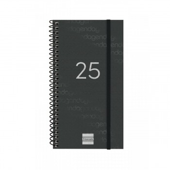 AGENDA ANUAL 2025 FINOCAM YEAR E9 94X171 SVH NEGRO