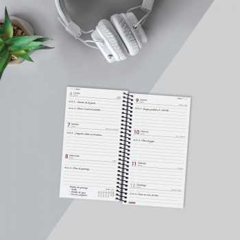 AGENDA ANUAL 2025 FINOCAM YEAR E9 94X171 SVH NEGRO