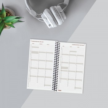 AGENDA ANUAL 2025 FINOCAM YEAR E9 94X171 SVH NEGRO