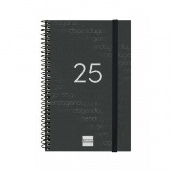 AGENDA ANUAL 2025 FINOCAM YEAR E5 117X181 SVH NEGRO