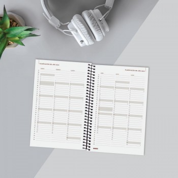 AGENDA ANUAL 2025 FINOCAM YEAR E5 117X181 SVH NEGRO