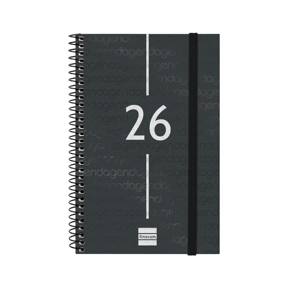 AGENDA  ANUAL 2026 FINOCAM YEAR E5 117X181 SVH NEGRO