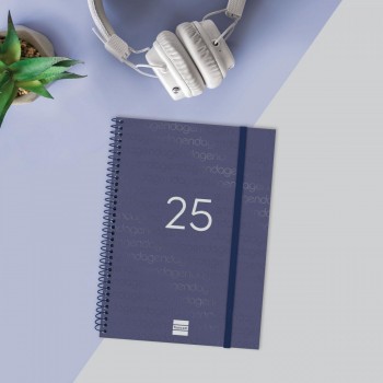 AGENDA ANUAL 2025 FINOCAM YEAR E10 155X212 SVH AZUL