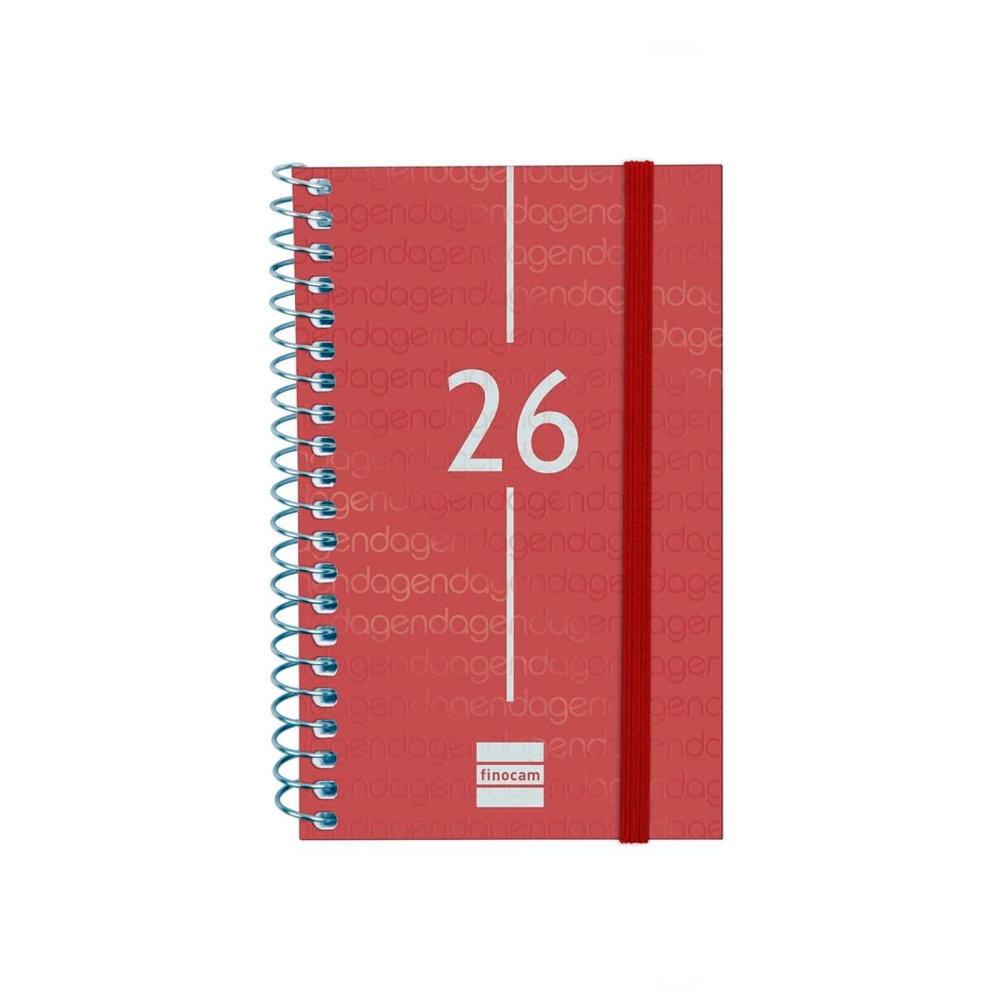 AGENDA ANUAL 2026 FINOCAM YEAR E10 155X212 SVH ROJO