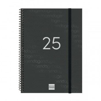 AGENDA ANUAL 2025 FINOCAM YEAR E10 155X212 SVH NEGRO