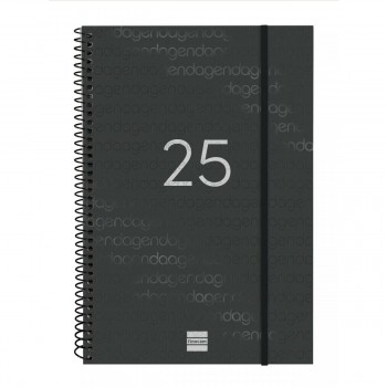 AGENDA ANUAL 2025 FINOCAM YEAR E11 165X242 SVV NEGRO