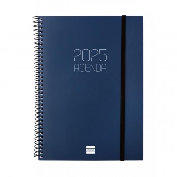 AGENDA ANUAL 2025 FINOCAM OPAQUE E10 155X212 SVH AZUL