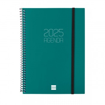 AGENDA ANUAL 2025 FINOCAM OPAQUE E10 155X212 SVH VERDE