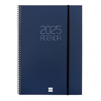 AGENDA ANUAL 2025 FINOCAM OPAQUE E40 210X297 SVH AZUL