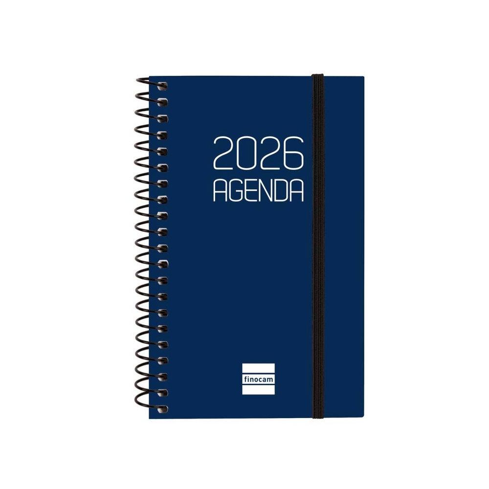 AGENDA ANUAL 2026 FINOCAM OPAQUE E40 210X297 SVV AZUL