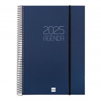 AGENDA ANUAL 2025 FINOCAM OPAQUE E40 210X297 1DP AZUL