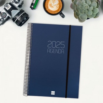 AGENDA ANUAL 2025 FINOCAM OPAQUE E40 210X297 1DP AZUL