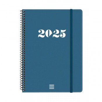 AGENDA ANUAL 2025 FINOCAM MY E10 155X212 SVH AZUL