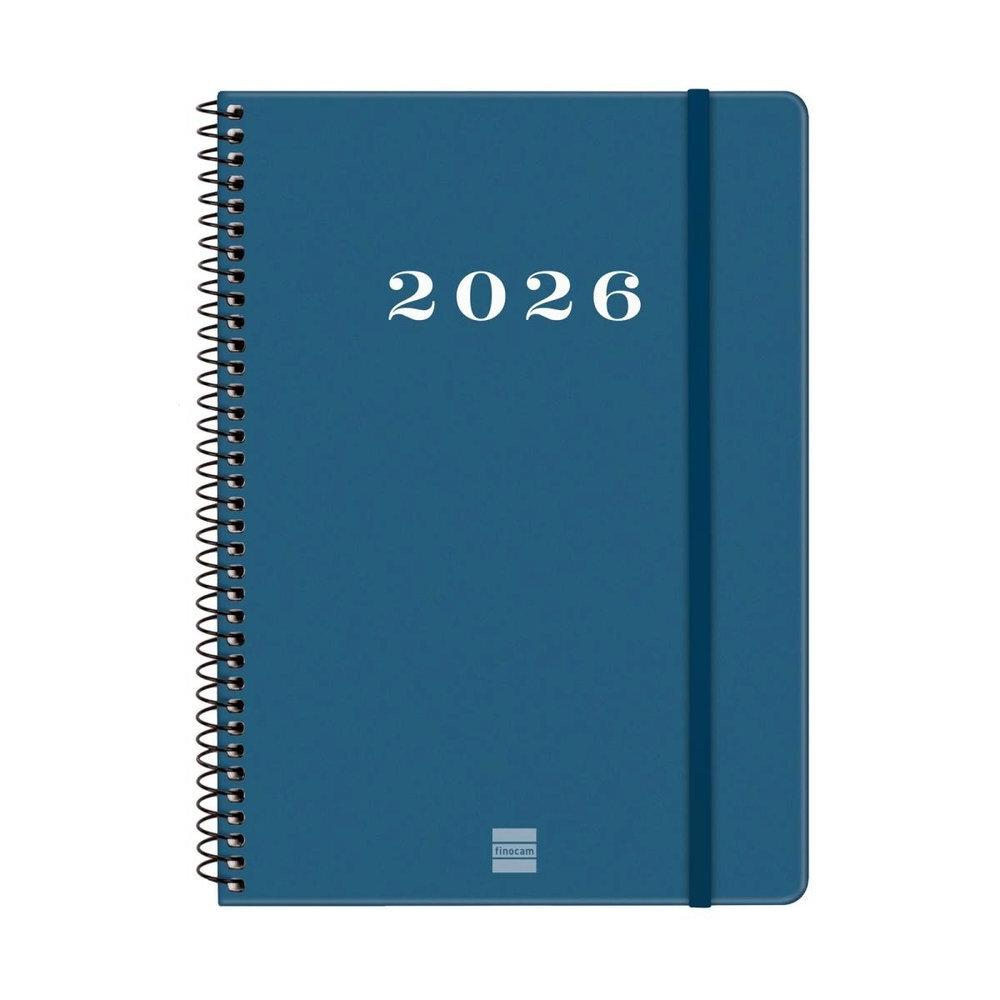 AGENDA ANUAL 2026 FINOCAM MY E10 155X212 SVH AZUL