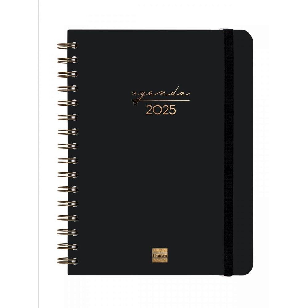 AGENDA ANUAL 2026 FINOCAM ALMA E10 155X212 SVH NEGRO