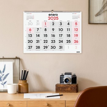 CALENDARIO PARED FINOCAM NUMEROS GRANDES L 2025