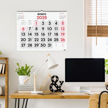 CALENDARIO PARED FINOCAM MIXTO XL 2025