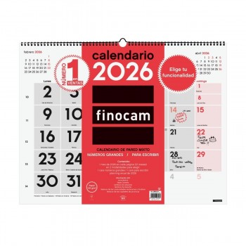 CALENDARIO PARED FINOCAM MIXTO XL 2026