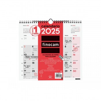 CALENDARIO PARED FINOCAM ESCRIBIR M 2025