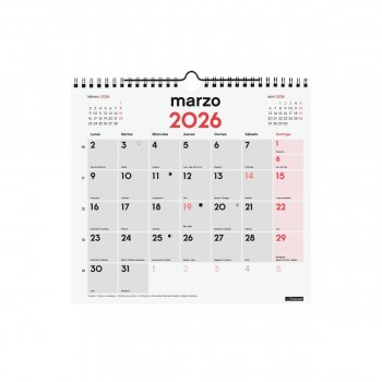 CALENDARIO PARED 2026 FINOCAM ESCRIBIR M (265x245)