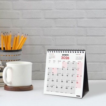 CALENDARIO SOBREMESA 2026 FINOCAM ESCRIBIR XS (14x25)