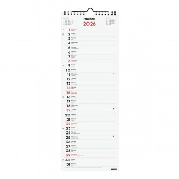 CALENDARIO PARED FINOCAM ESCRIBIR LARGO L 2026