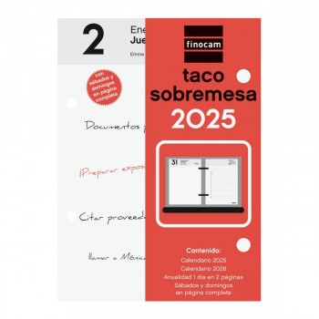 TACO SOBREMESA FINOCAM 2025