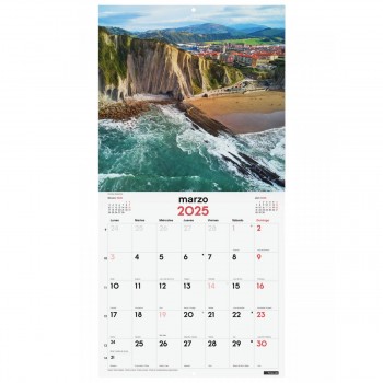 CALENDARIO PARED FINOCAM 2025 30X30 PUEBLOS ENCANTO