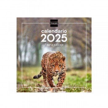 CALENDARIO PARED FINOCAM 2025 30X30 FAUNA