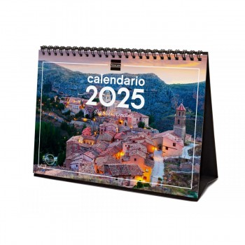 CALENDARIO SOBREMESA FINOCAM 2025 PUEBLOS ENCANTO