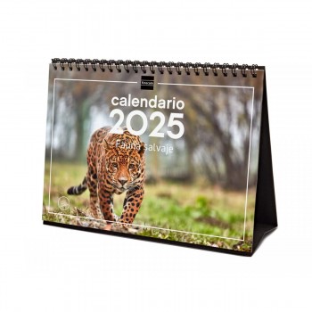 CALENDARIO SOBREMESA FINOCAM 2025 FAUNA