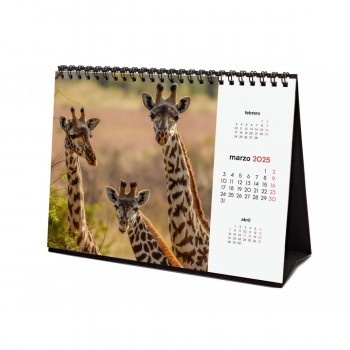 CALENDARIO SOBREMESA FINOCAM 2025 FAUNA