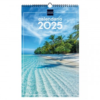 CALENDARIO PARED FINOCAM 2025 25X40 PARADISE