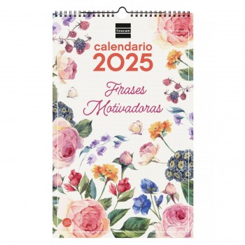 CALENDARIO PARED FINOCAM 2025 25X40 FRASES