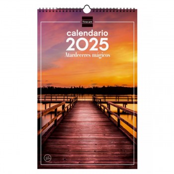 CALENDARIO PARED FINOCAM 2025 25X40 ATARDECERES