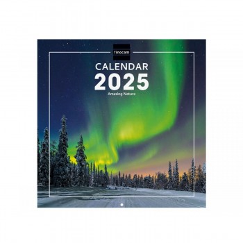 CALENDARIO PARED FINOCAM 2025 30X30 NATURE