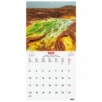 CALENDARIO PARED FINOCAM 2025 30X30 NATURE