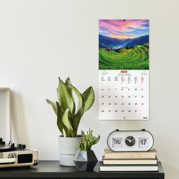 CALENDARIO PARED FINOCAM 2025 18X18 TRAVELING