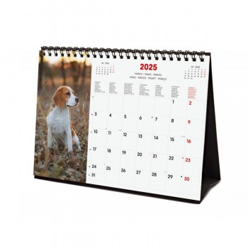 CALENDARIO SOBREMESA FINOCAM 2025 DOGS