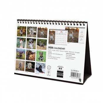 CALENDARIO SOBREMESA FINOCAM 2025 DOGS