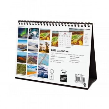 CALENDARIO SOBREMESA FINOCAM 2025 NATURE