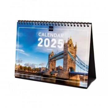 CALENDARIO SOBREMESA FINOCAM 2025 LONDON