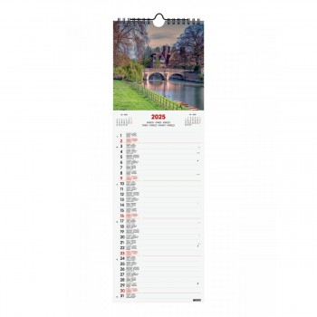 CALENDARIO PARED FINOCAM 2025 15X48 CHARMING