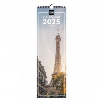 CALENDARIO PARED FINOCAM 2025 15X48 PARIS